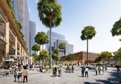 Blacktown Plaza Library render