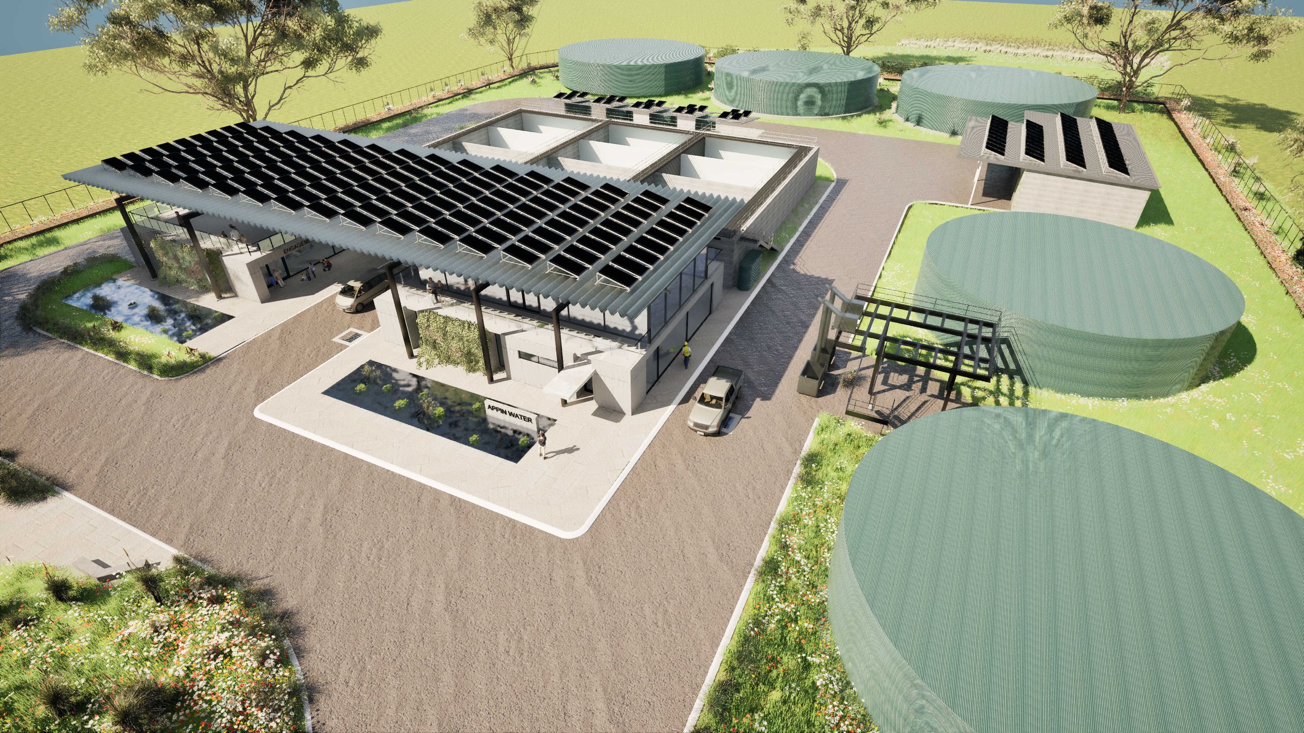 Walker Appin Water facility artists impression 2