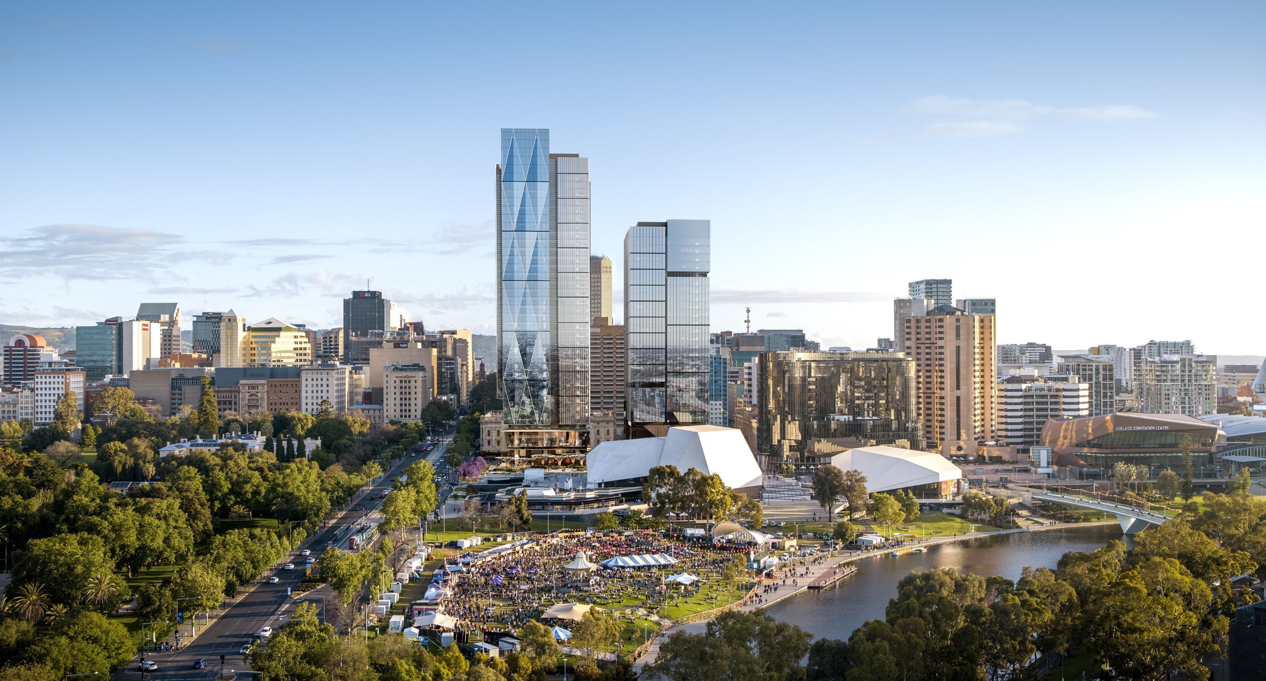 Festival Towers Artist Impression