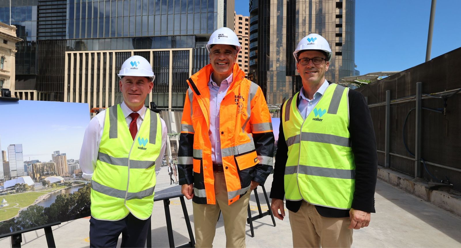 Nick Champion Peter Malinauskas and David Gallant