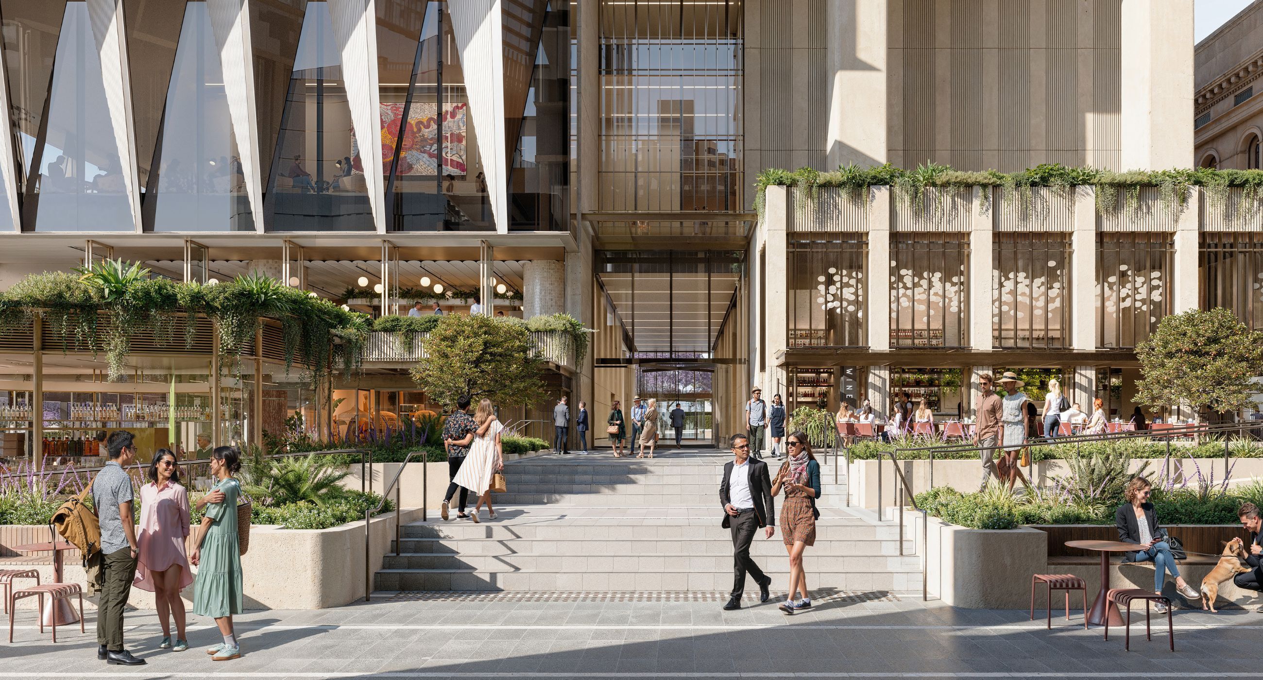 Retail Plaza Artist Impression