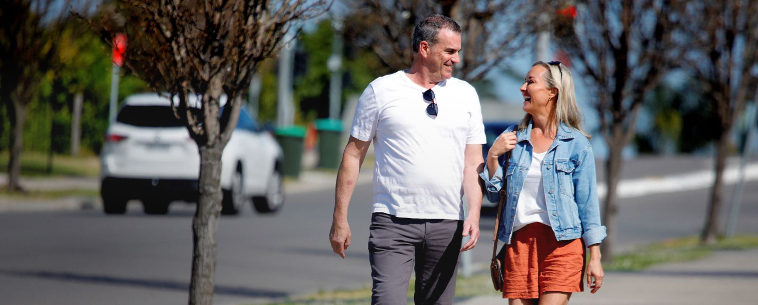 Couple Walking