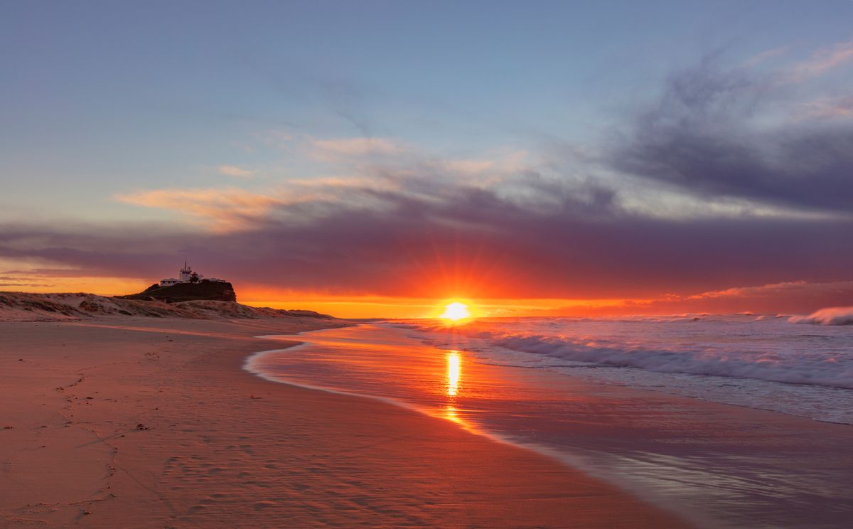 Beach sunset